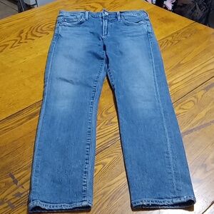 CITIZEN OF HUMANITY Jeans Womens 28 BLUE ROCKET CROP HIGH RISE Preowned Skinny ?